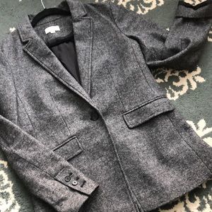 Euc loft charcoal blazer
